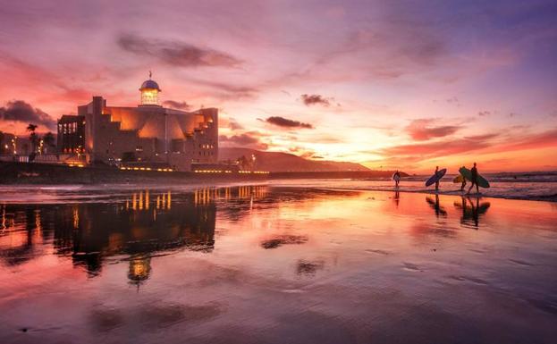 Una imagen de Las Canteras, ganadora del concurso de Instagram 'Mi rincón favorito de España'