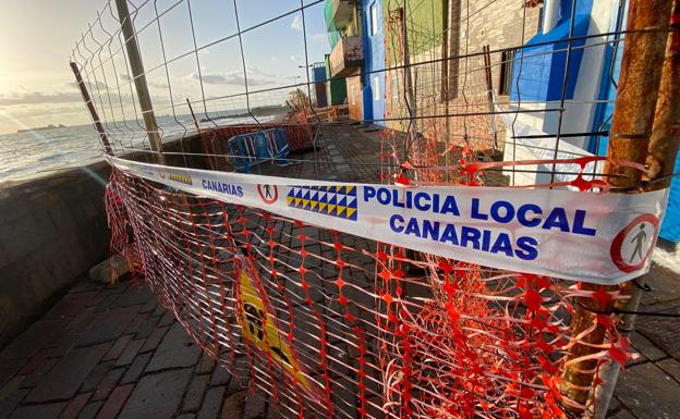 Cierran el paseo de San Cristóbal por seguridad