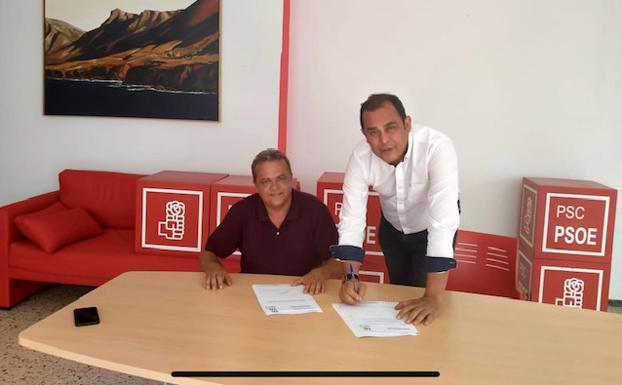 Blas Acosta al Cabildo y Juan Jiménez a Puerto del Rosario: el PSOE repite candidatos