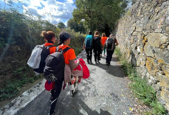 Arranca desde Melide la etapa gallega del Camino de los Valores