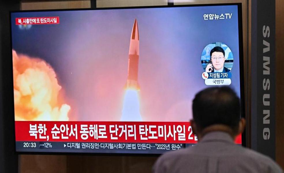 Corea del Norte lanza el cuarto misil balístico en menos de una semana