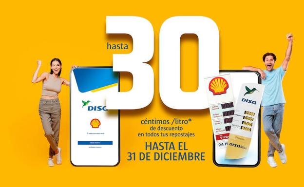 DISA extiende hasta el 31 de diciembre el descuento de hasta 30 cts/l de su App «Mi Energía DISA»