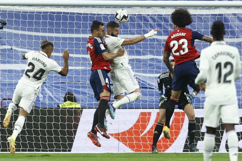 Osasuna resiste en el Bernabéu y frena la racha victoriosa del Real Madrid