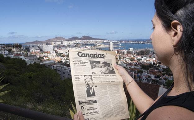 Cuarenta años de la mano de Canarias