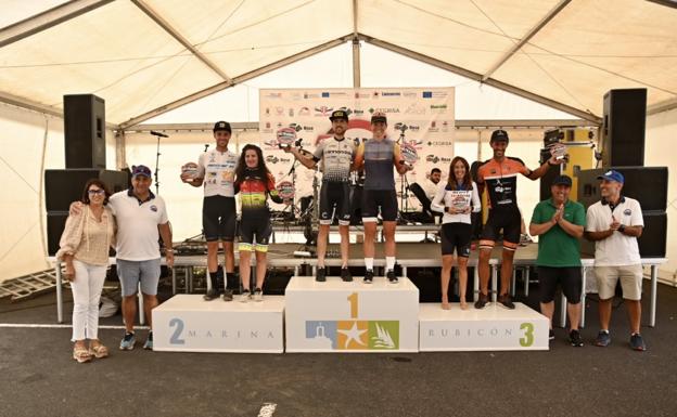 Brillante participación en la VIII Ultrabike Lanzarote Santa Rosa