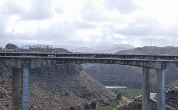 Imagen del Viaducto del Guiniguada. /c7