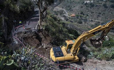 Arrancan por casi un millón de euros las obras de las tres carreteras aún cerradas por Hermine