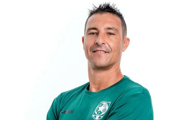 Jero Santana, en la presentación de la temporada 2022-23. / ESTRELLA CF