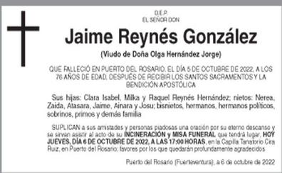 Jaime Reynés González