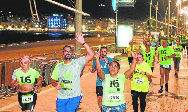 Abiertas las inscripciones para el entrenamiento de la esperada Binter NightRun de la capital