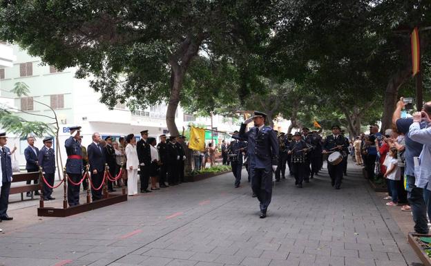 El Ejército celebra la fiesta nacional en Gran Canaria