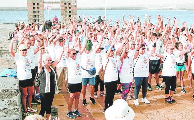 Kilómetros y un mar de brazadas por la diabetes