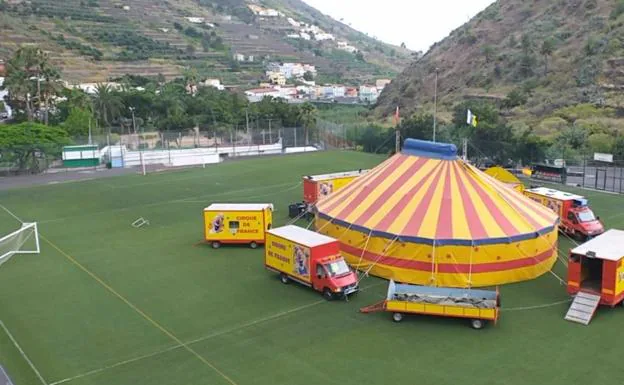 El circo llega a Pájara por primera vez en su historia