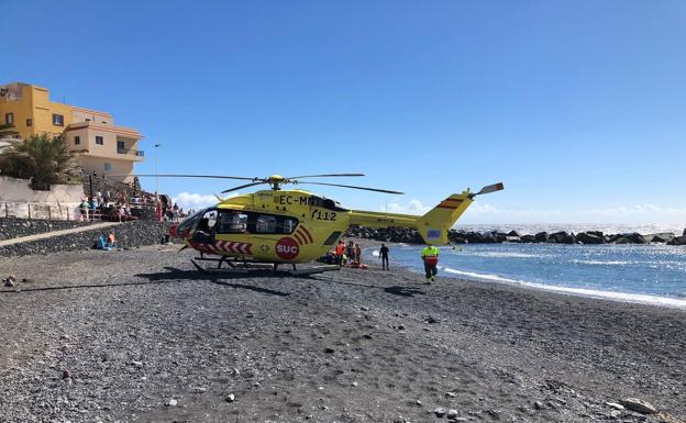 Un buceador fallece en la costa de Tenerife