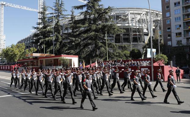Agasajo a La Palma en la Fiesta Nacional