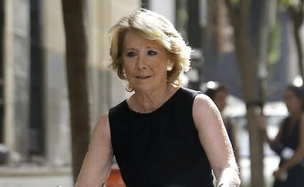 El juez de Púnica exonera a Esperanza Aguirre de la 'caja B' del PP madrileño