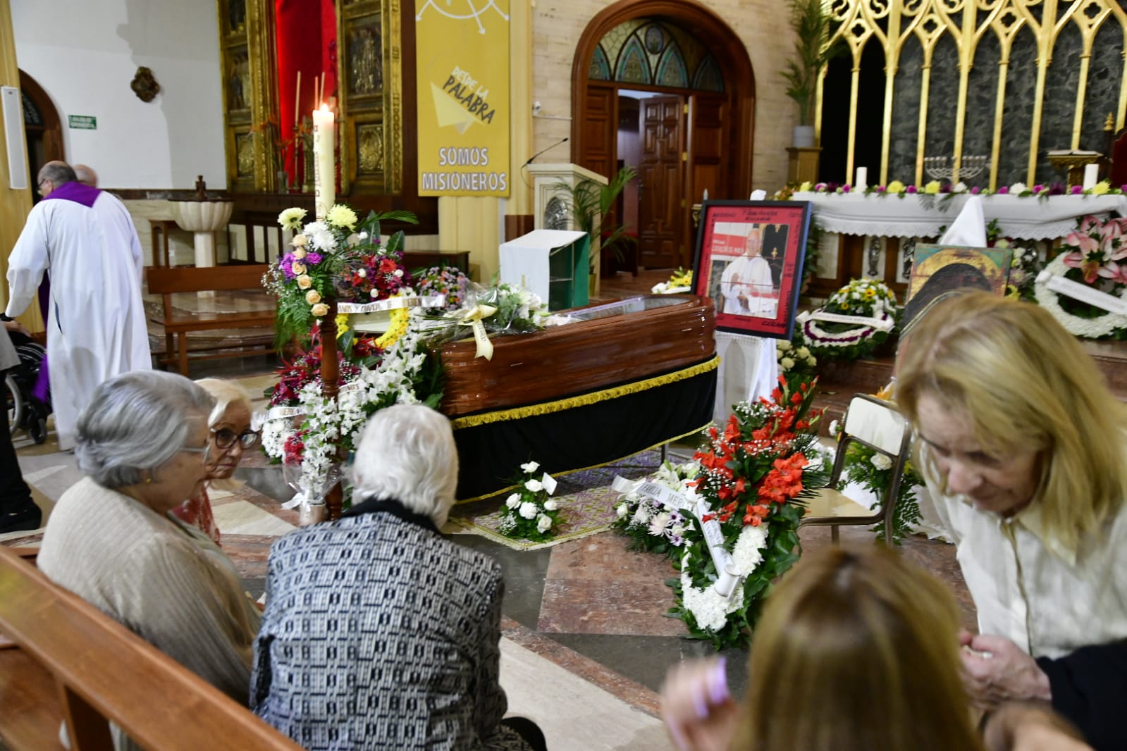 Muere el padre Fuertes, un histórico del Claret