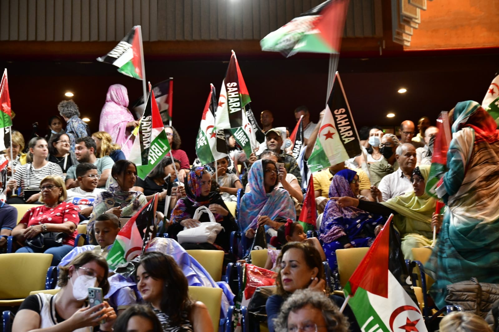 Encuentro en favor de la autodeterminación del pueblo saharaui