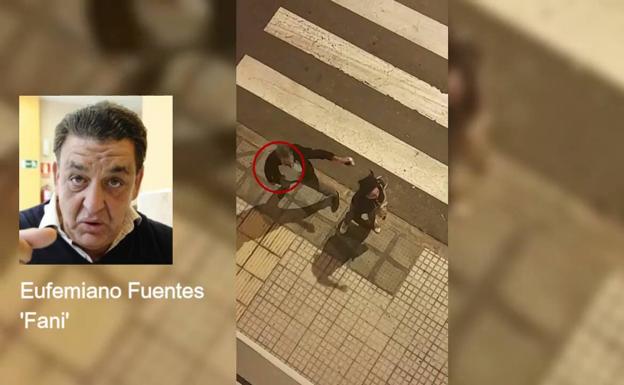 Eufemiano Fuentes, en los altercados de Arenales