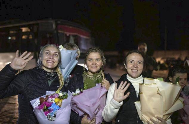 Más de 100 mujeres ucranianas liberadas en un intercambio de prisioneros