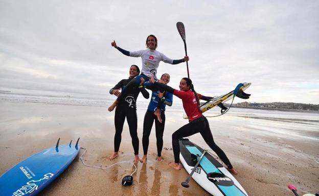 Iballa Ruano mantiene su hegemonía nacional en Stand Up Paddle Surf