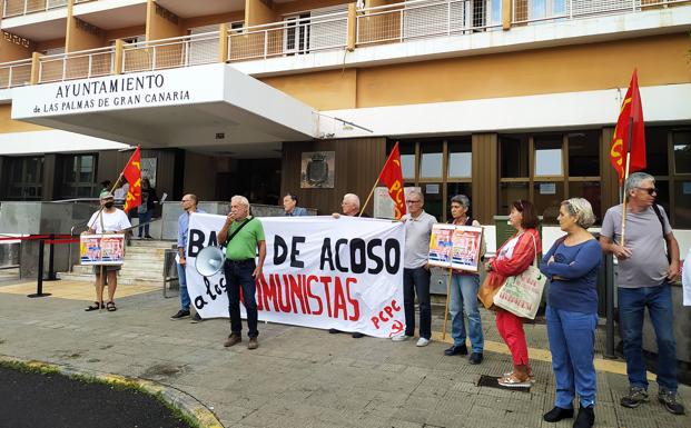 El PCPC vincula a la «represión política» una multa de 500 euros del Ayuntamiento capitalino