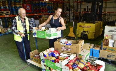 El Banco de Alimentos prevé «un repunte de personas en situación de precariedad»