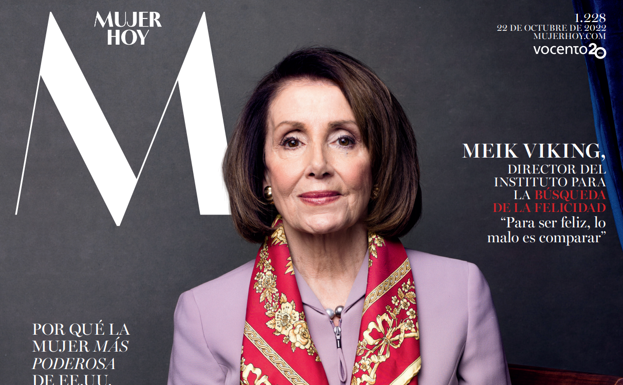Nancy Pelosi, portada de 'Mujer hoy'
