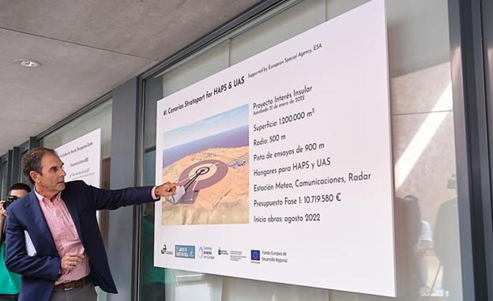 Fuerteventura formaliza su candidatura como sede de la Agencia Espacial Española