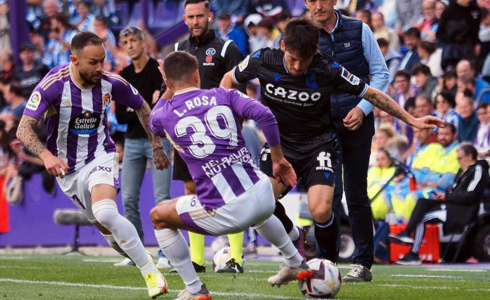 El Valladolid cierra ante la Real su semana perfecta