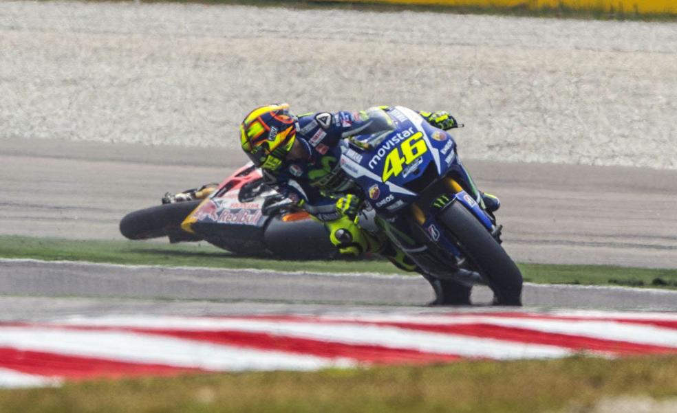 Sepang 2015, el inicio del fin entre Rossi y Márquez