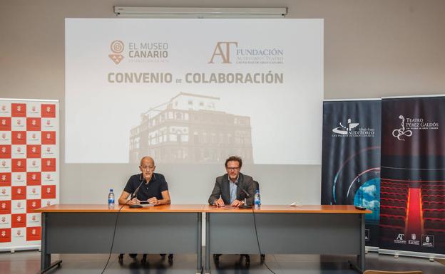 El Museo Canario y la Fundación Auditorio Teatro estrechan lazos