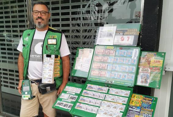 La ONCE reparte 140.000 euros en el Parque de Santa Catalina