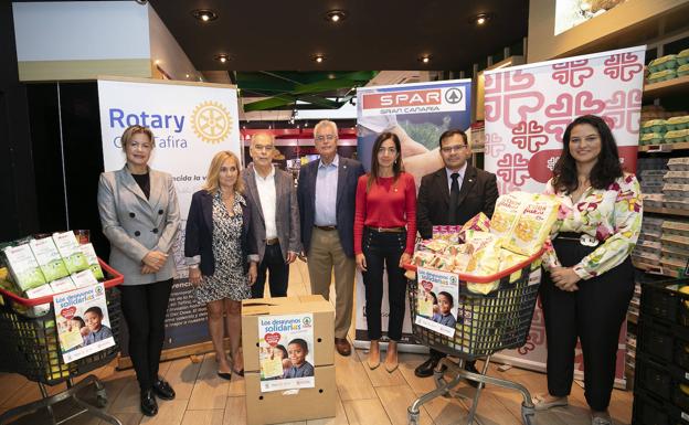 SPAR Gran Canaria y Rotary Club vuelven a celebrar la campaña 'Desayunos soliarios' a favor de Cáritas