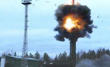 Rusia realiza ejercicios con disparos «masivos» de misiles nucleares bajo la supervisión de Putin