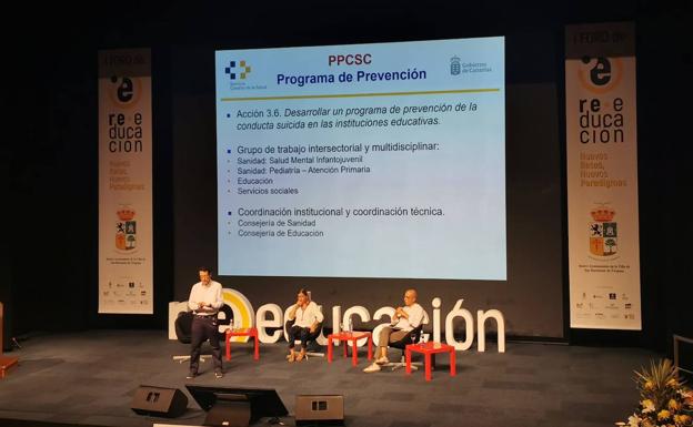 Sanidad presenta las acciones preventivas de conducta suicida en instituciones educativas