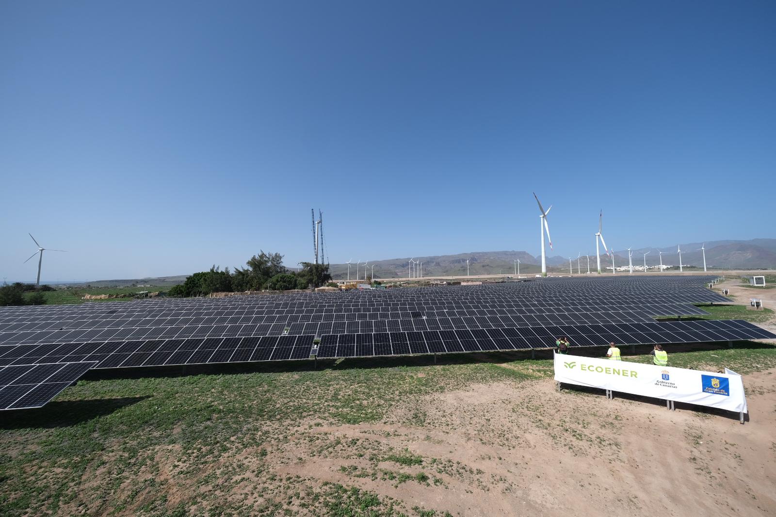En marcha en Gran Canaria el mayor parque de energías renovables en una isla a nivel mundial