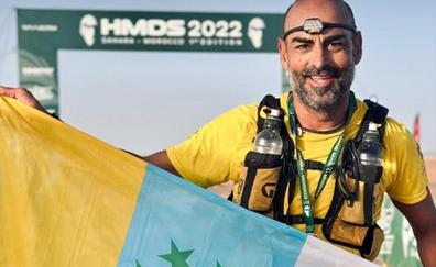 Israel, primer majorero en ganar Les Sables: «Mientras corría, pensaba en mi padre»