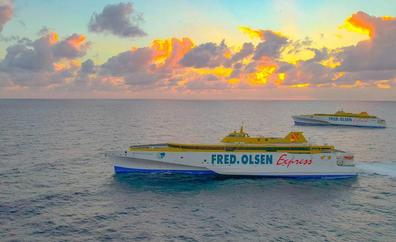 Más de un millón de pasajeros han escogido la Ruta Trimarán de Fred.Olsen Express en su primer año