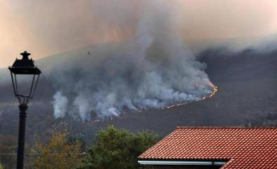 Los incendios de Cantabria ponen en alerta al Ejército