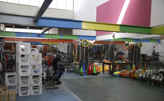 El gimnasio de San Bartolomé queda para comienzos de 2024