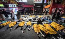 Tragedia en Seúl: al menos 146 muertos y 150 heridos en una avalancha humana