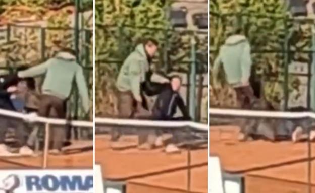 Un padre agrede a su hija en una pista de tenis por 'no esforzarse'