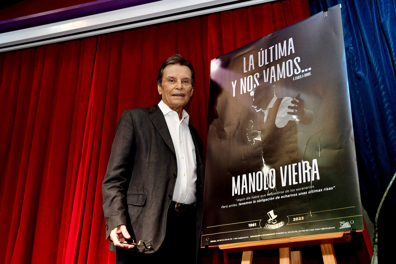 Manolo Vieira: «Es un honor que mi barrio me dé este abrazo»