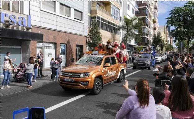 Imagen de la cabalgata de Reyes celebrada el año pasado. / COBER