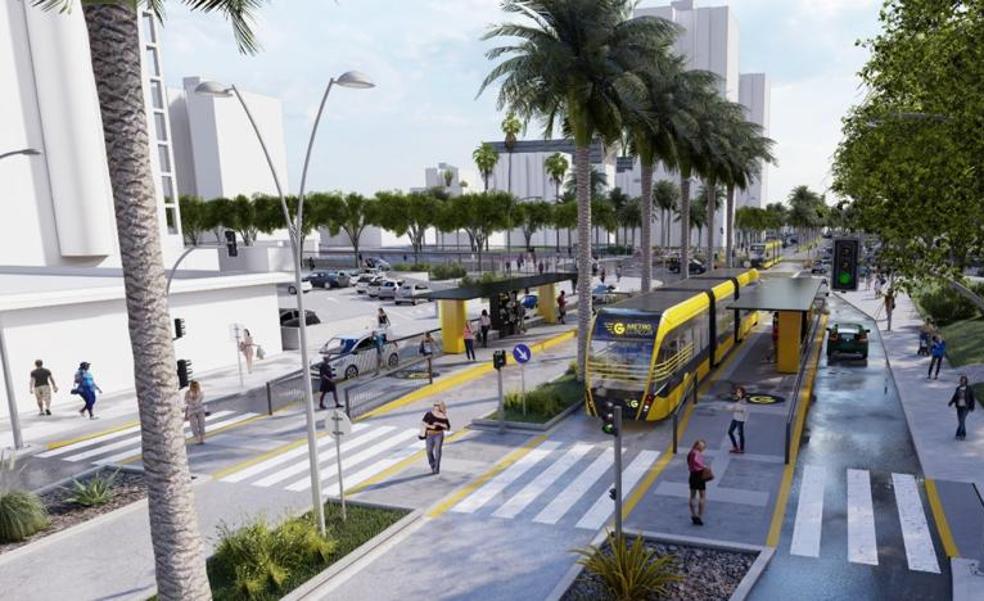Las obras de la MetroGuagua obligan al cierre del parque El Refugio