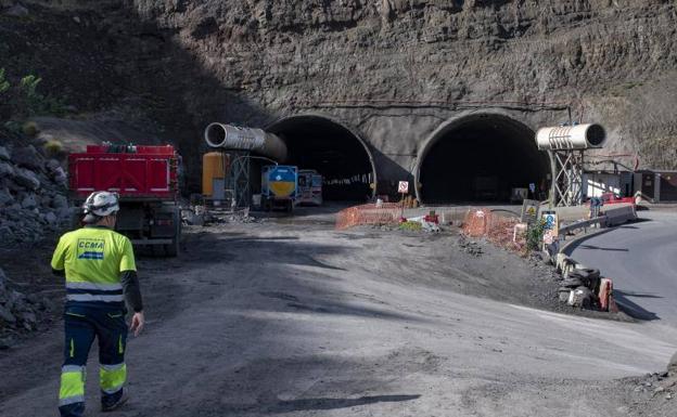 Los túneles de Faneque no se abrirán antes del verano de 2023