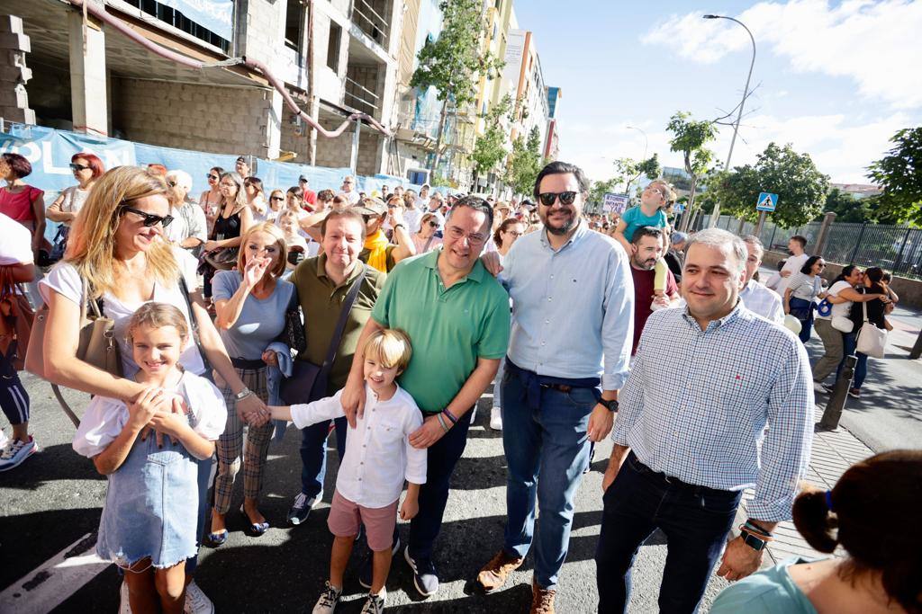 Protesta para pedir mejoras en el Materno
