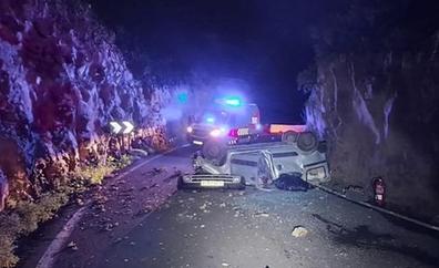 Un hombre muere en Lanzarote al volcar el vehículo que conducía