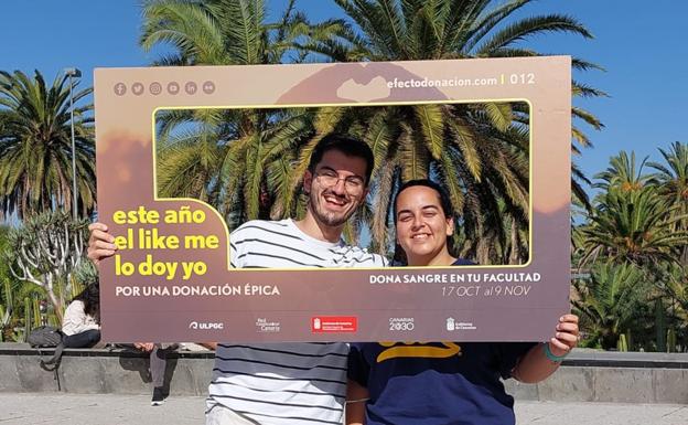 Continúa la campaña de donación de sangre en las universidades públicas canarias